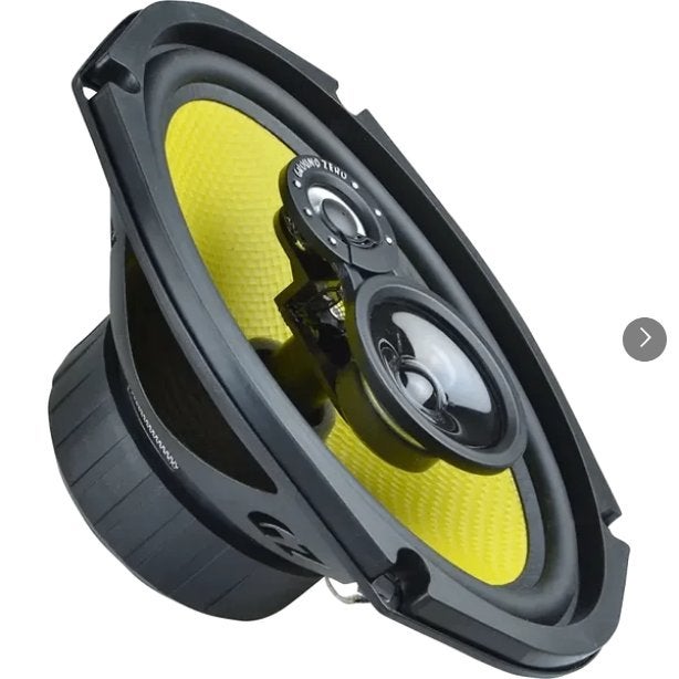 Ground Zero GZTF 69X 69″ 3-way coaxial speakers hoedenplank
