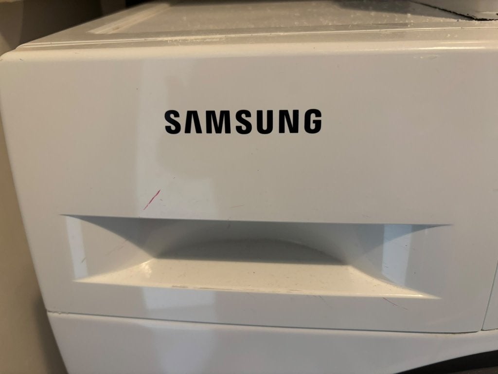 Samsung wasmachine ecobubble 7, Ophalen, Gebruikt, Voorlader, 85 tot 90 cm