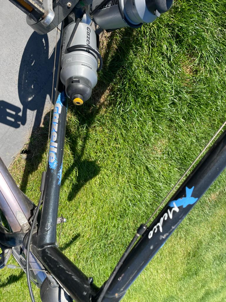 Gazelle herenfiets met versnellingen, frame 60 cm, Fietsen en Brommers, Fietsen | Heren | Herenfietsen, Ophalen, Gebruikt, Versnellingen
