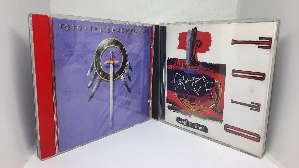 Partij van 2 Toto CD's Muziek Albums, Cd's en Dvd's, Ophalen of Verzenden, Gebruikt, Poprock