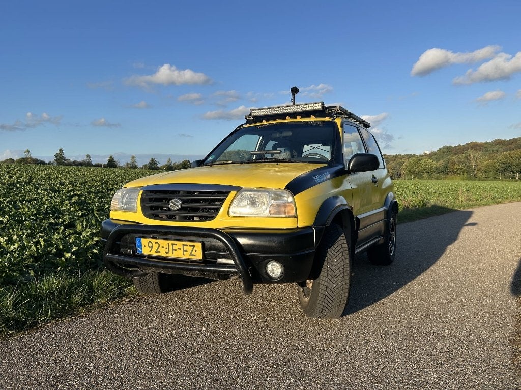 Suzuki Grand Vitara 1.6 4x4, Auto's, 13 km/l, Trekhaak, Stof, 4 cilinders
