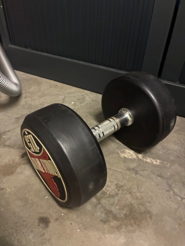 Gorilla sports dumbell 17,5 kg, Ophalen of Verzenden, Zo goed als nieuw, Rug, Dumbbell