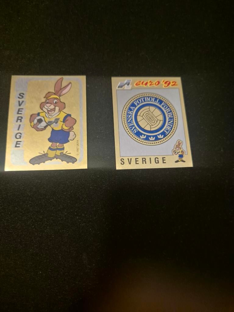 Panini Euro 1992 badges Zweden Ek '92, Verzamelen, Ophalen of Verzenden, Zo goed als nieuw