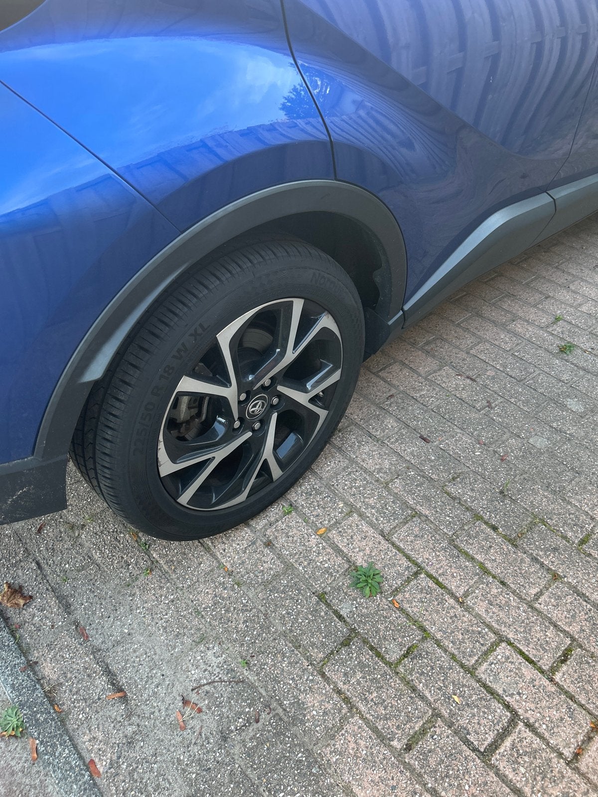 4x  Originele Toyota C-HR velgen met zeer goede banden, Ophalen, 18 inch, Gebruikt, Banden en Velgen