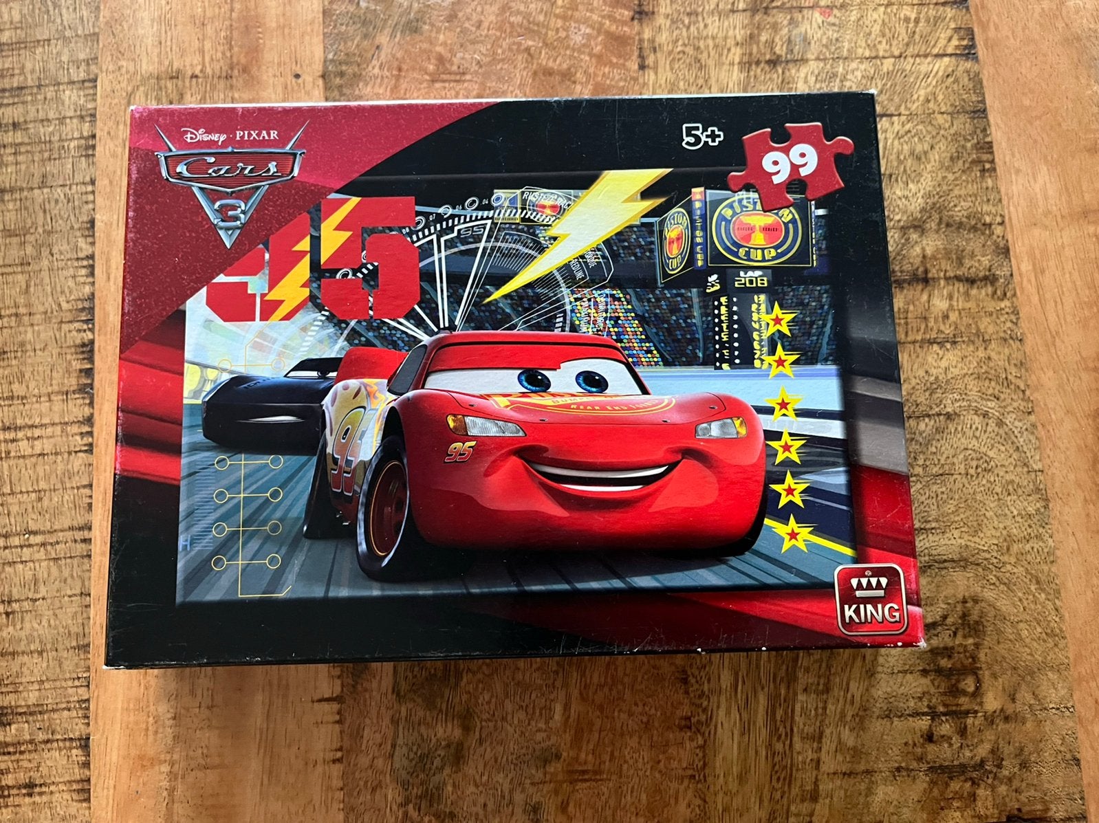Cars kinder puzzel, Ophalen of Verzenden, Meer dan 50 stukjes, Zo goed als nieuw