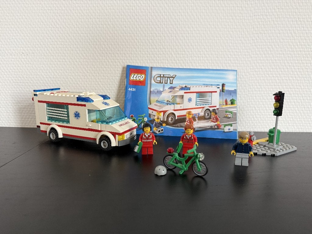 Lego 4431 ambulance, City, Lego, Ophalen of Verzenden, Zo goed als nieuw