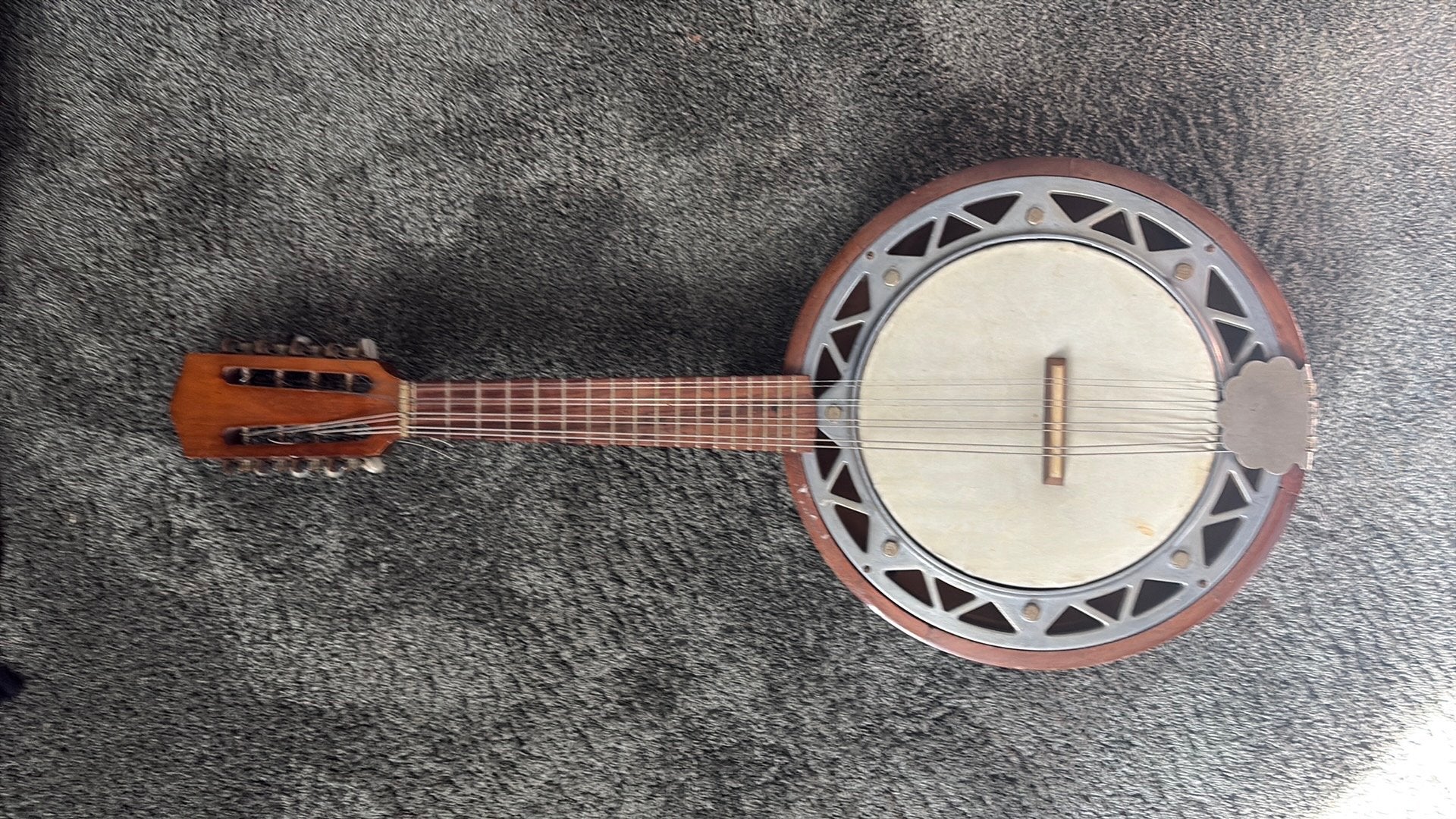 Banjo oud muziek instrument. Vintage, Muziek en Instrumenten, Ophalen, Gebruikt