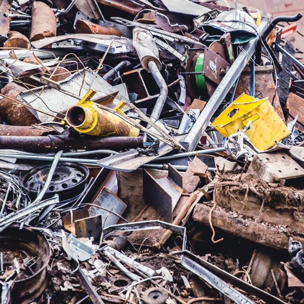 gezocht oud ijzer en metalen, Ophalen