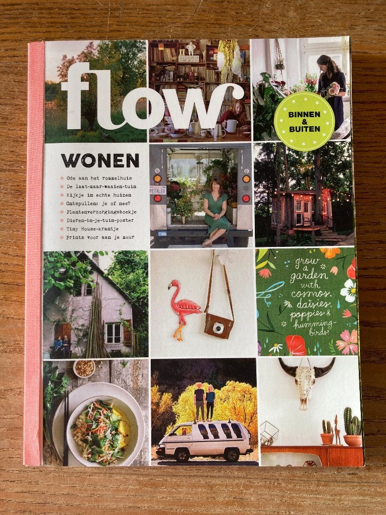 Flow Magazine special - Flow wonen - 2017 zgan, Ophalen of Verzenden, Zo goed als nieuw, Damesbladen