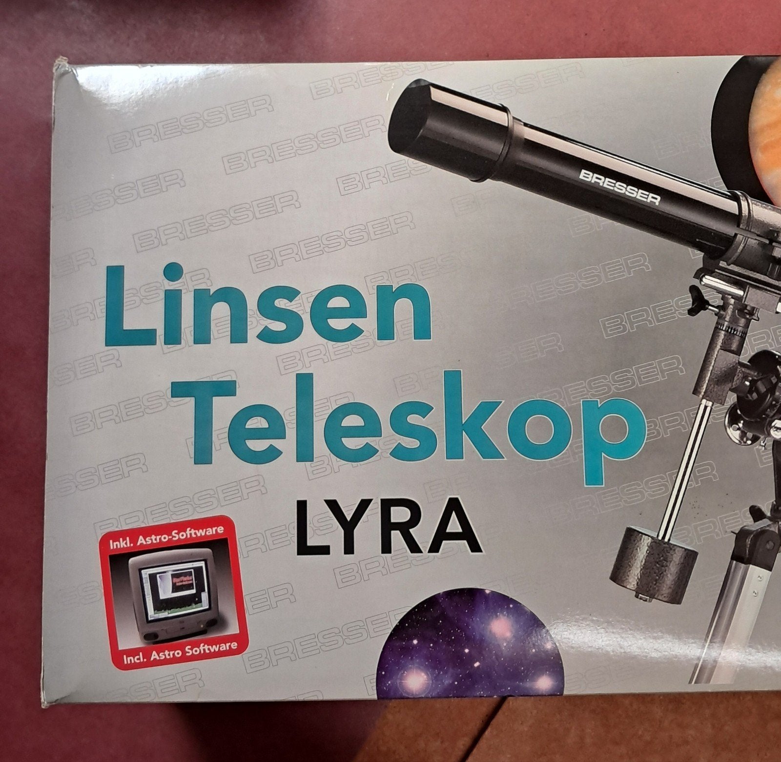 Bresser Lyra Lenzentelescoop 70/900 EQ - Nieuw in doos, Ophalen, Lenzentelescoop (refractor), 80 tot 200 mm, Nieuw