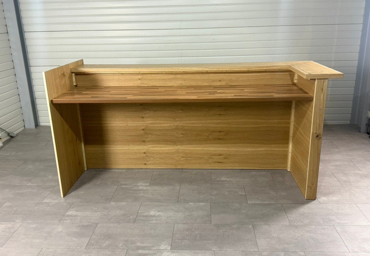 AANBIEDING! Hoekbar / Muurbar  / Mancave bar / Bar 250 cm, Ophalen, Info@123barren.nl, Open einde 12, 123 Barren