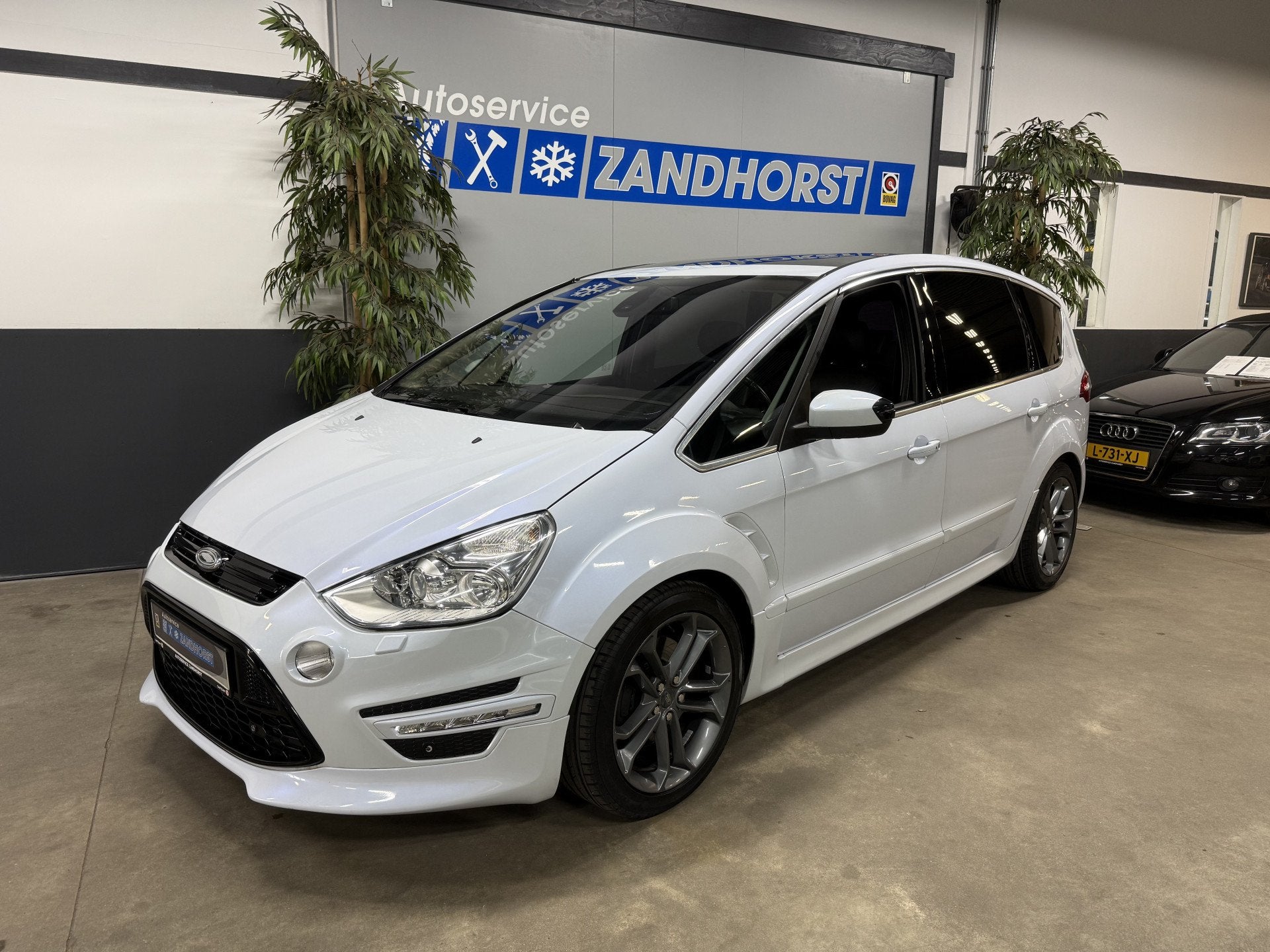 Ford S-Max 2.0 EcoBoost S Edition 5pers // Autom // Xenon //, Auto's, Euro 5, 1976 cc, Gebruikt, Zwart