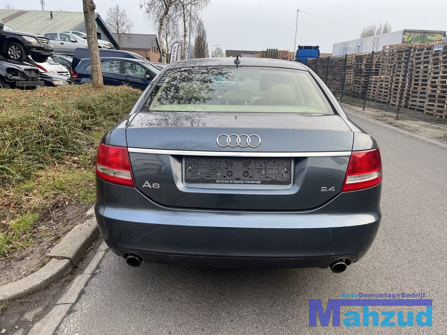 AUDI A6 C6 Grijs LZ7R achterbumper sedan 2004-2011, Gebruikt, AUDI AG, Auto-Union-Strasse 1
85045  Ingolstadt, DE, Bumper