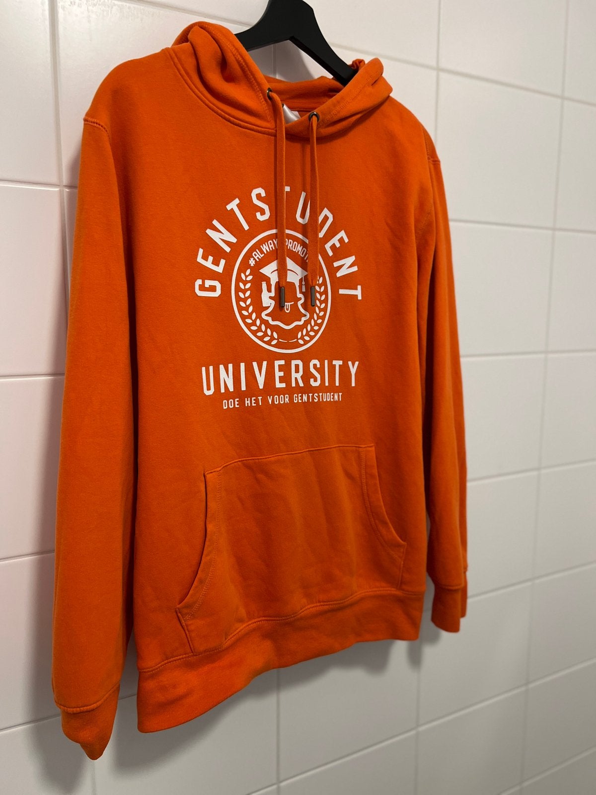 Gentstudent Hoodie | Maat L, Maat 52/54 (L), Onbekend, Verzenden, Oranje