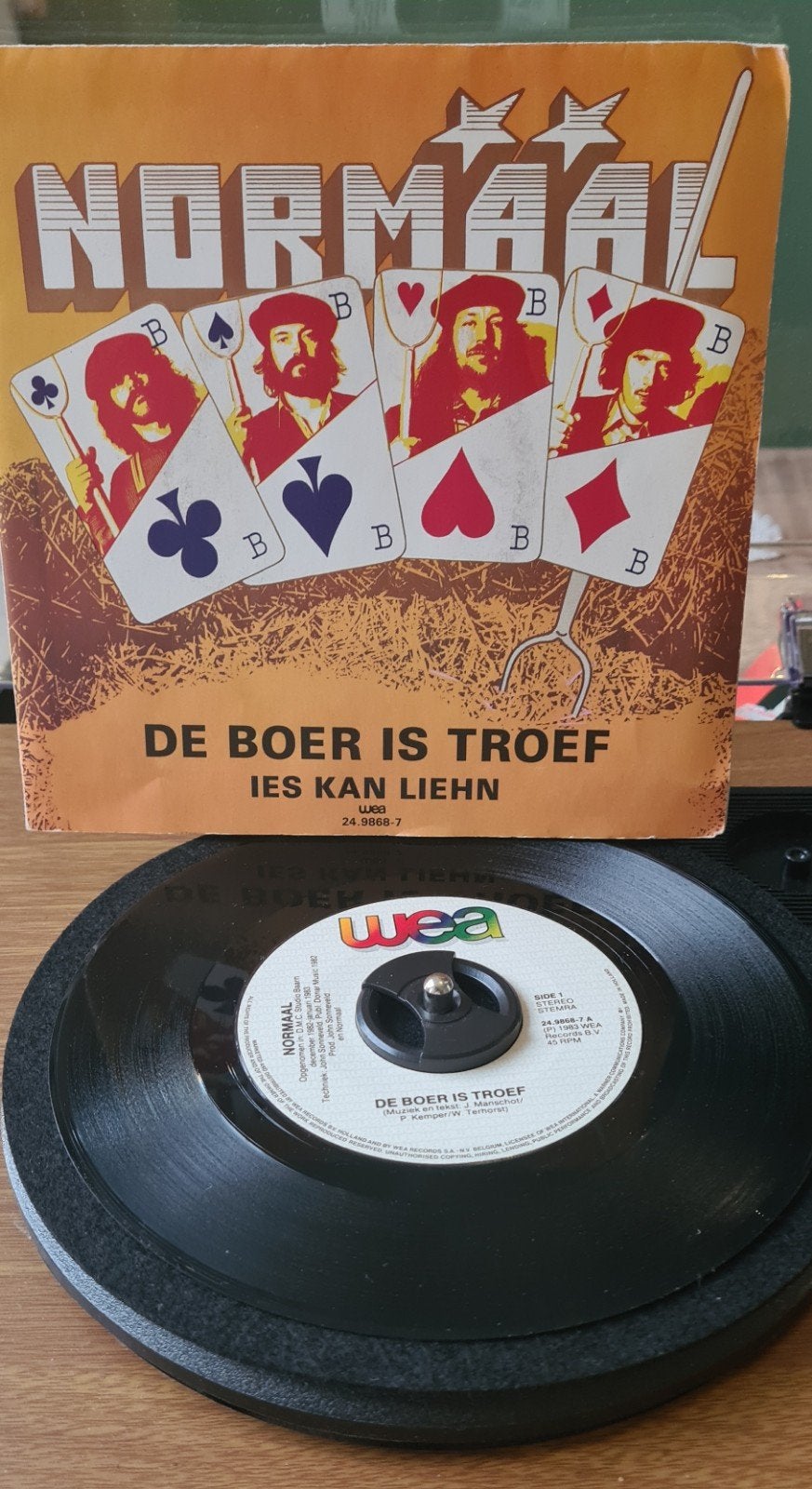 Normaal - De Boer Is Troef (Vinyl Single), LP, Gebruikt, 7 inch, Ophalen of Verzenden
