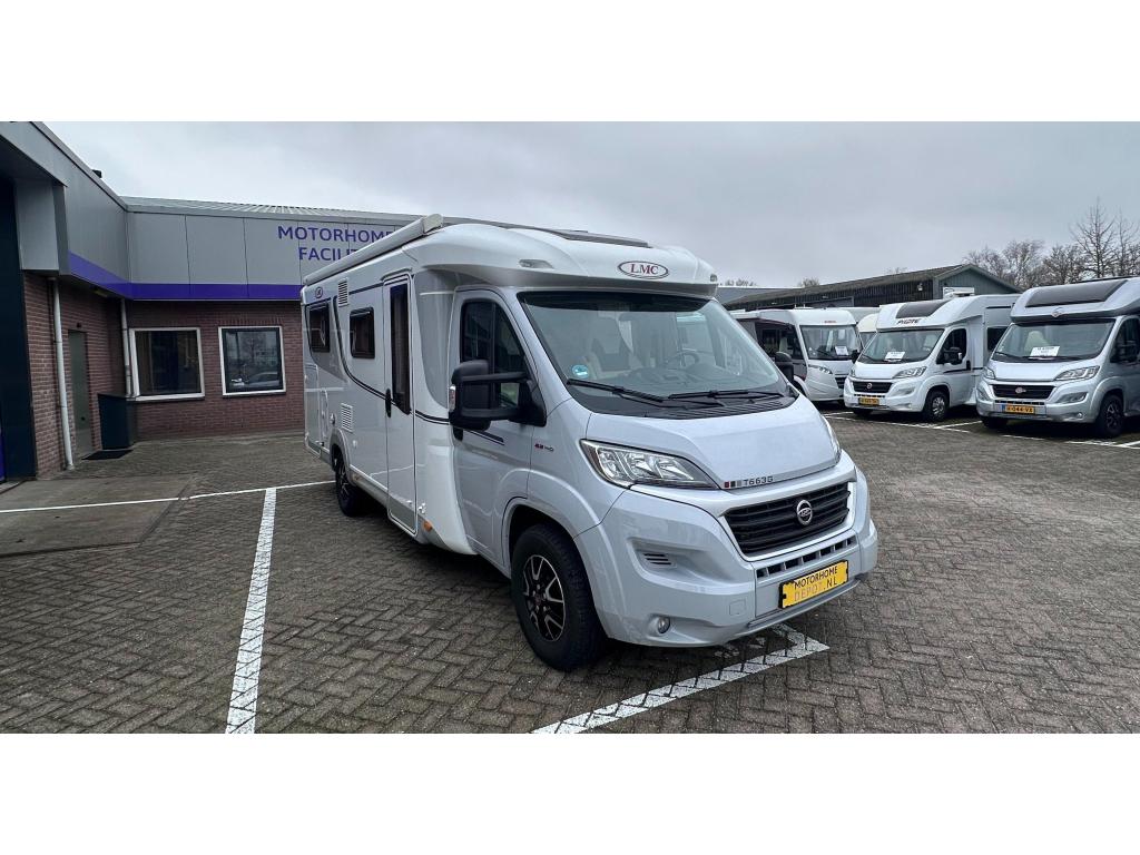 LMC Cruiser T 662 Grey Selection 9T Aut LPG Lengte bedden, Caravans en Kamperen, Campers, Bedrijf, tot en met 3, Half-integraal