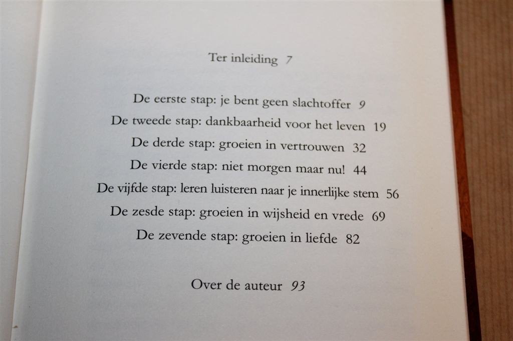 De 7 Stappen Naar Wijsheid en Vrede — Hans Stolp, Boeken, Ophalen of Verzenden, Zo goed als nieuw, Overige onderwerpen, Achtergrond en Informatie