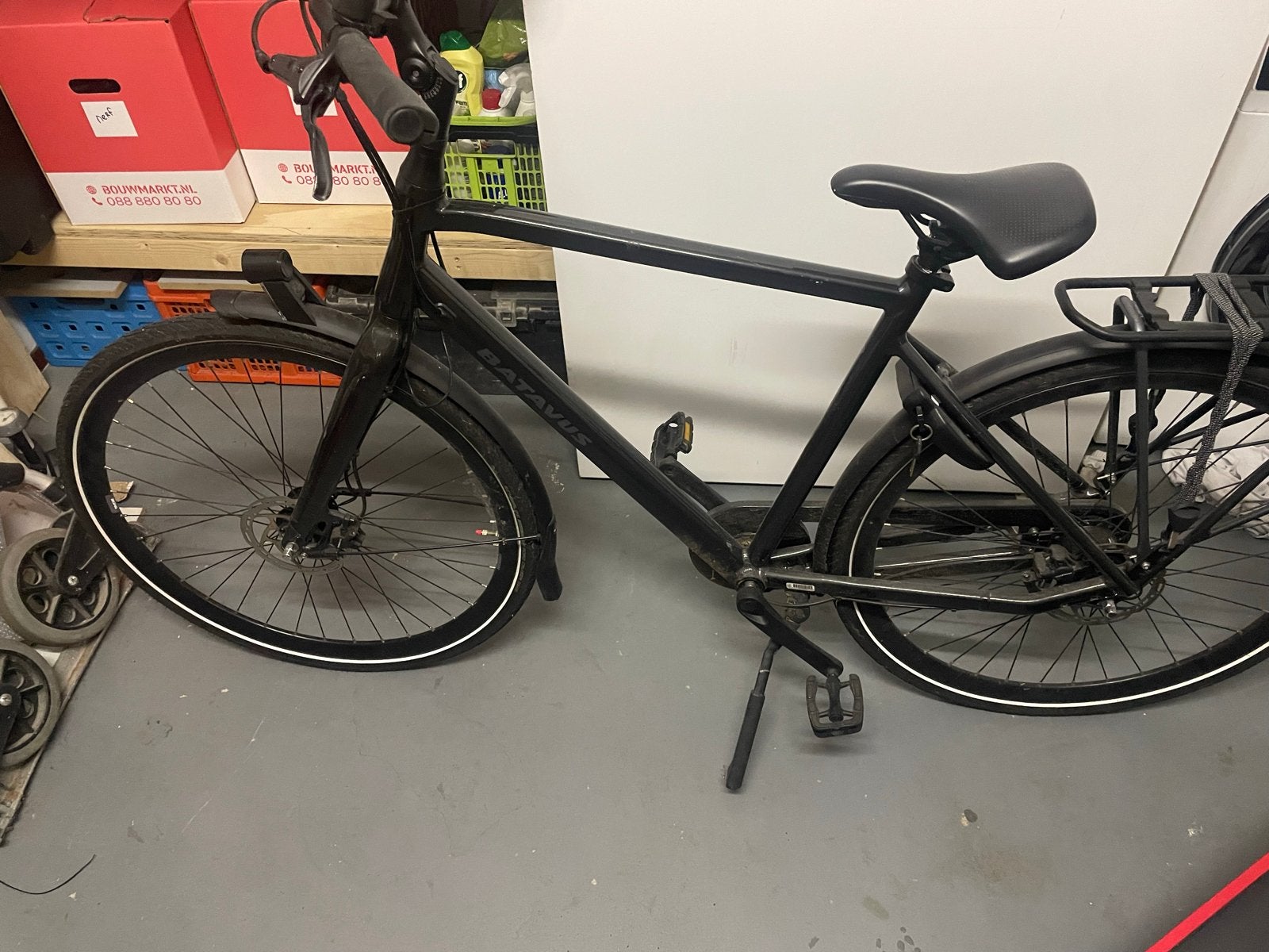 Batavus Dinsdag 26 inch - Stadsfiets, Ophalen, Gebruikt, Schijfrem, Batavus