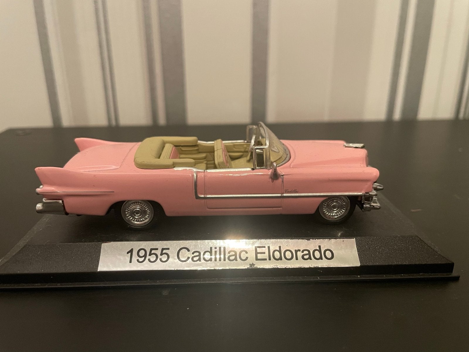 1955 Cadillac Eldorado Roze Modelauto, Ophalen, Gebruikt, Auto