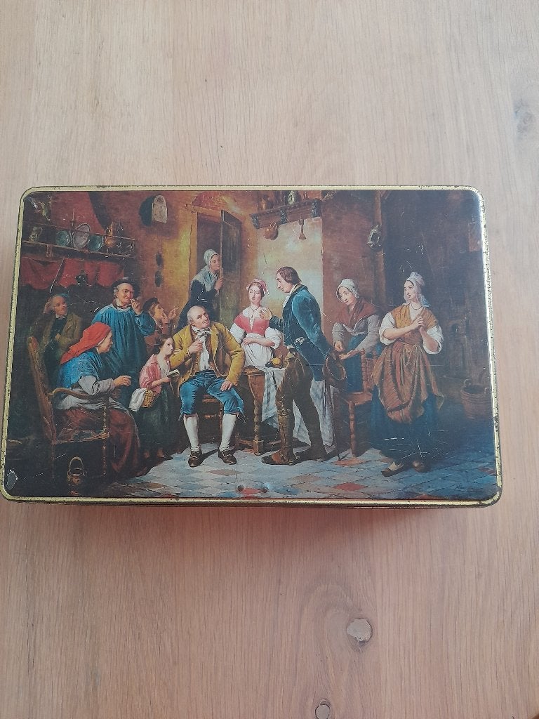 Oud Jacoues blik, Ophalen of Verzenden, Gebruikt, Overige, Overige merken