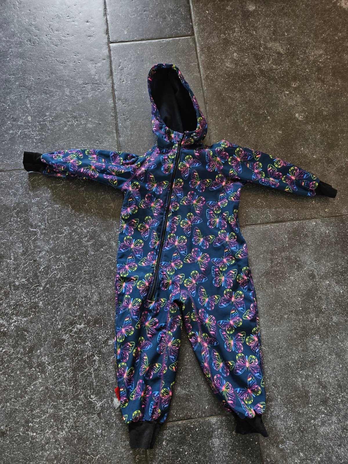 Waterproof shoftshell overall van Ielm maat 104, Ophalen, Regenjas
