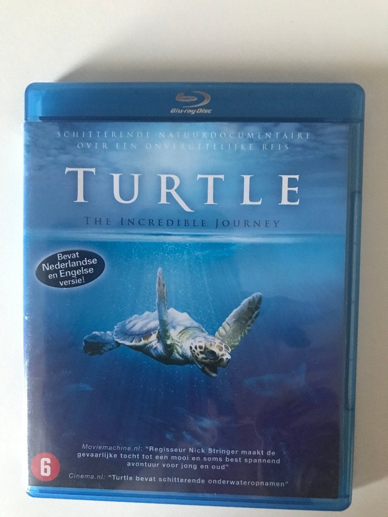 Turtle Blu Ray, Documentaire, Documentaire en Educatief, Ophalen of Verzenden, Zo goed als nieuw
