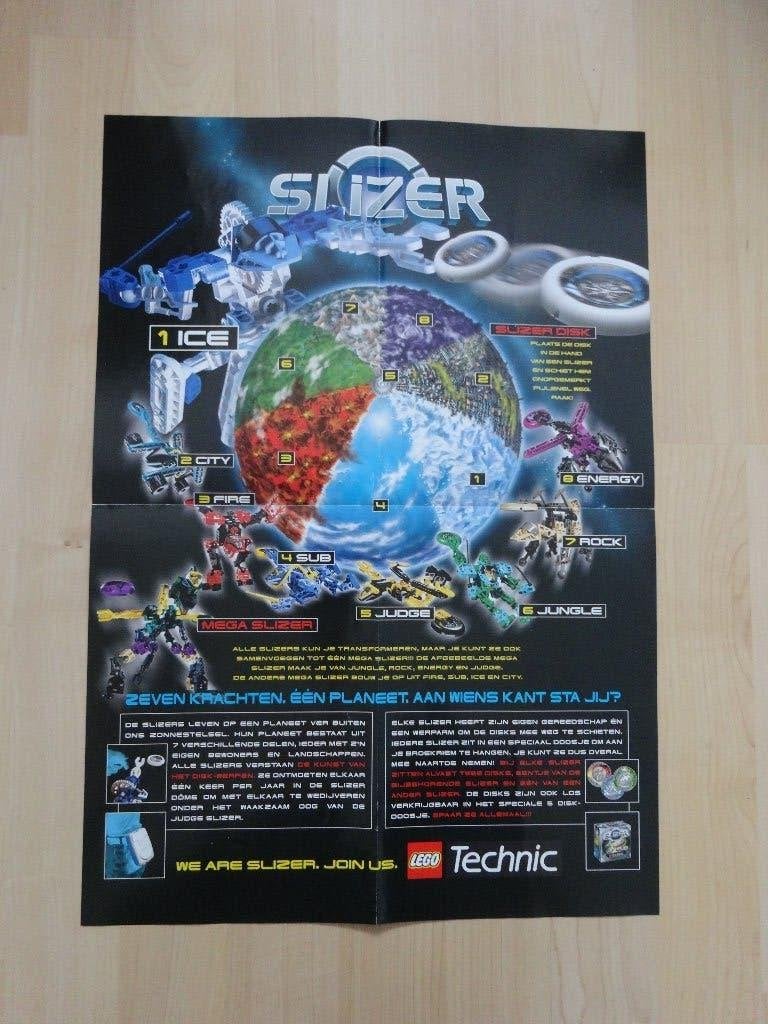 Lego Slizer poster (NIEUW), Lego, Overige typen, Nieuw, Ophalen of Verzenden