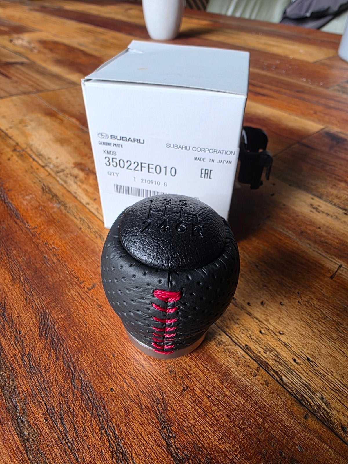 Nieuwe Subaru STI 6 bak schakelpook knop., Ophalen of Verzenden, Nieuw, Subaru