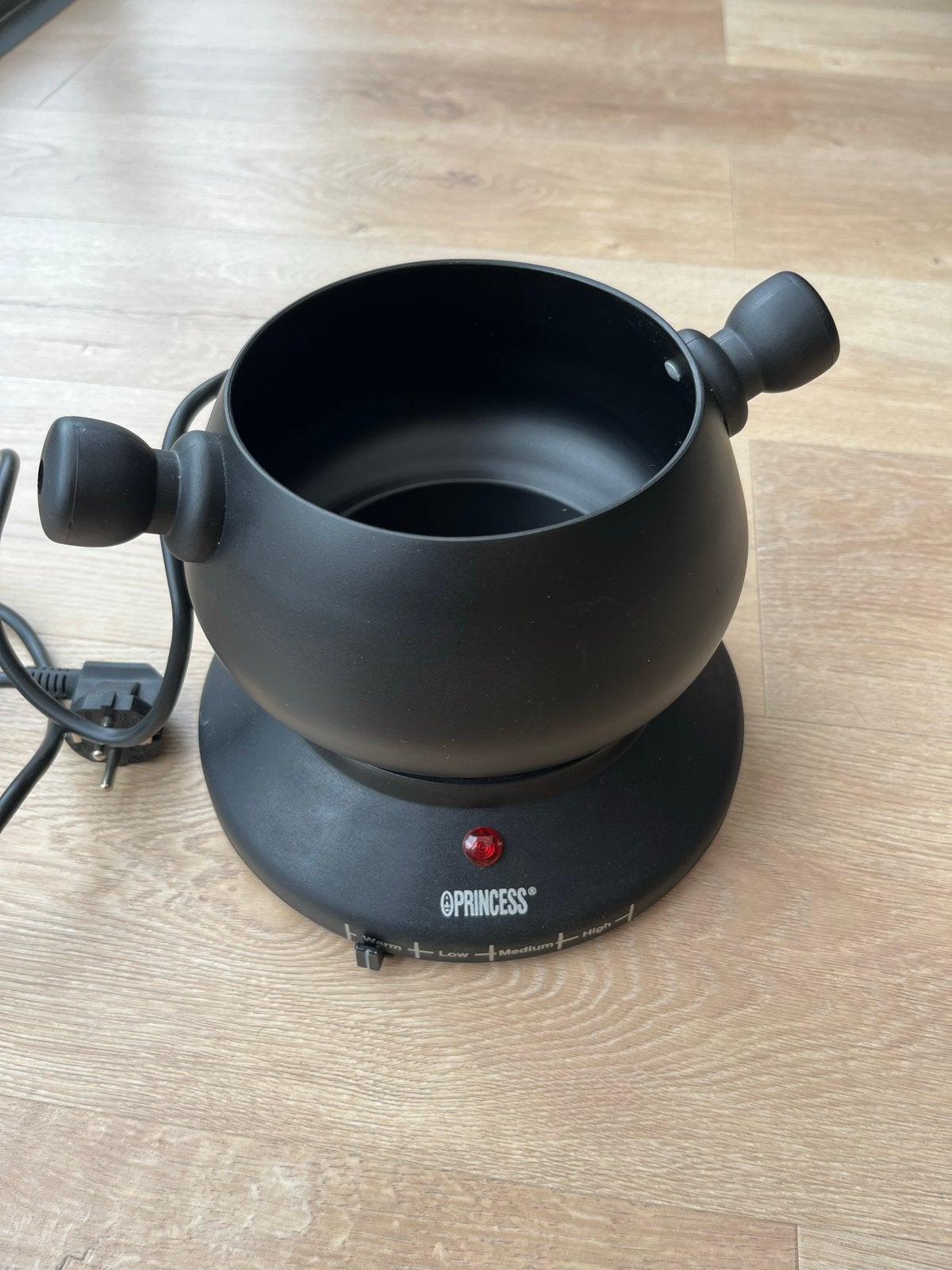 Princess Elektrische Fonduepan - Zo goed als nieuw, Ophalen of Verzenden, Zo goed als nieuw, Elektrisch, Fonduepan