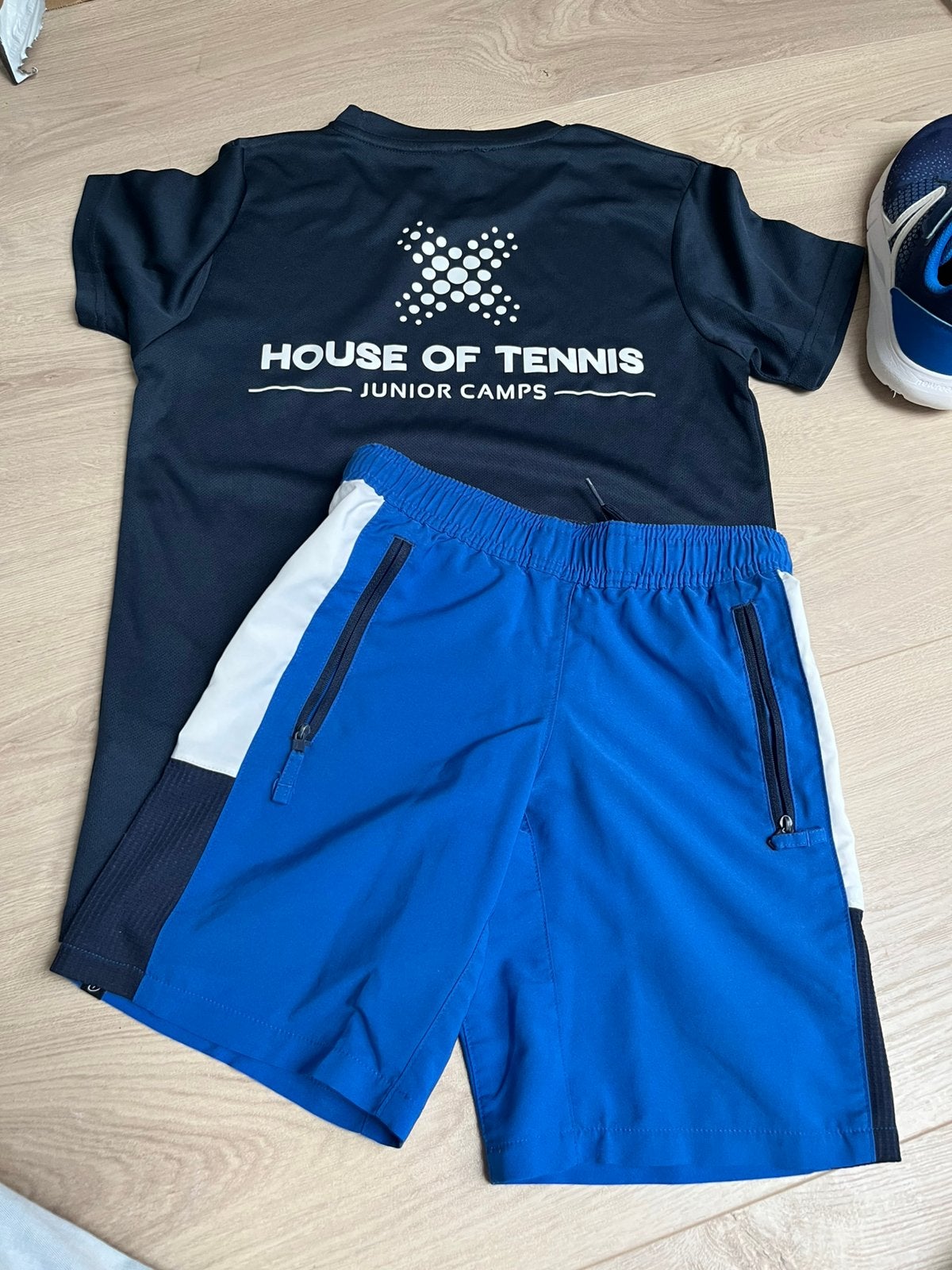 Sportsetje jongen blauw, Ophalen of Verzenden, Zo goed als nieuw, Jongen, Jas