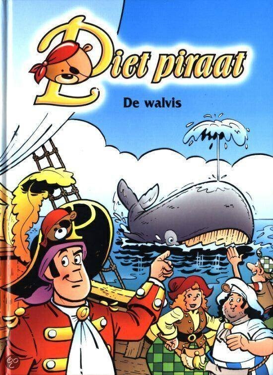 Piet Piraat: De walvis - Hardcover, Gelezen, Studio 100, Fictie algemeen, Jongen of Meisje