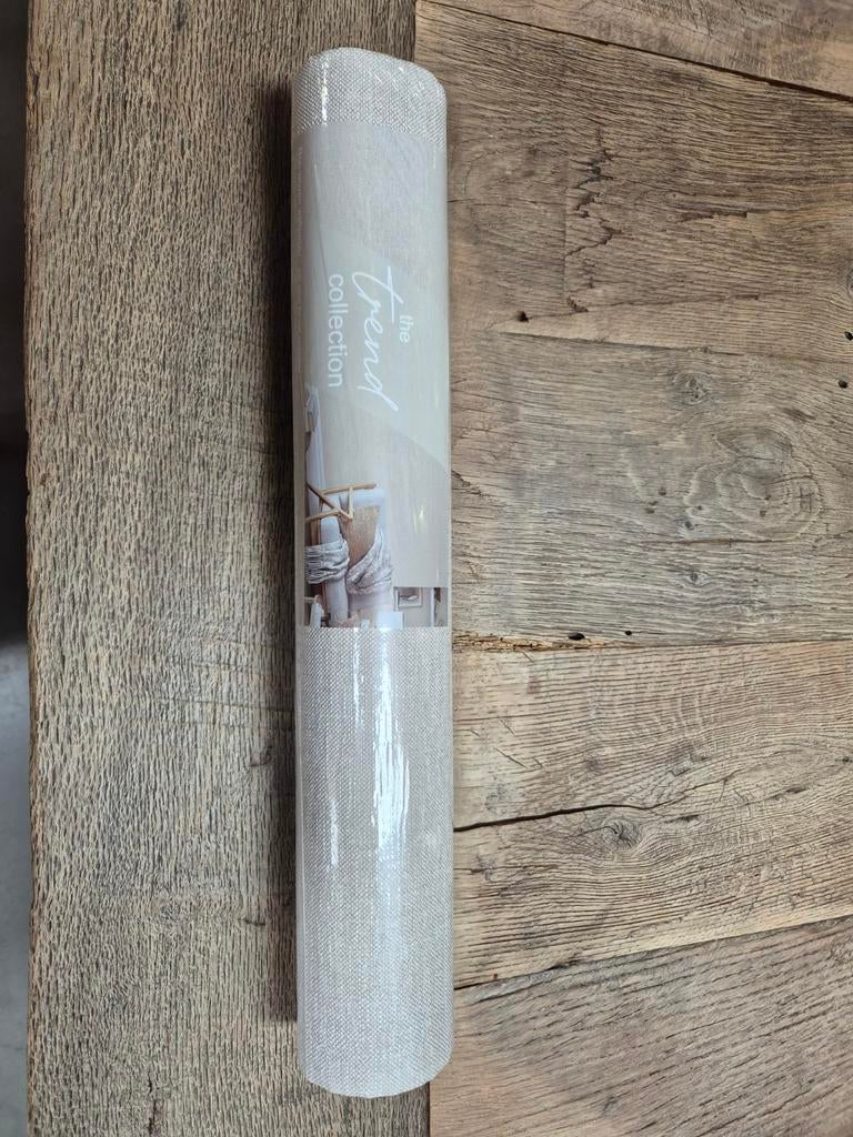 The Trend Collection Behang - Beige/taupe 12 rollen, Ophalen of Verzenden, Minder dan 10 m², Grijs, Modern, Rustiek