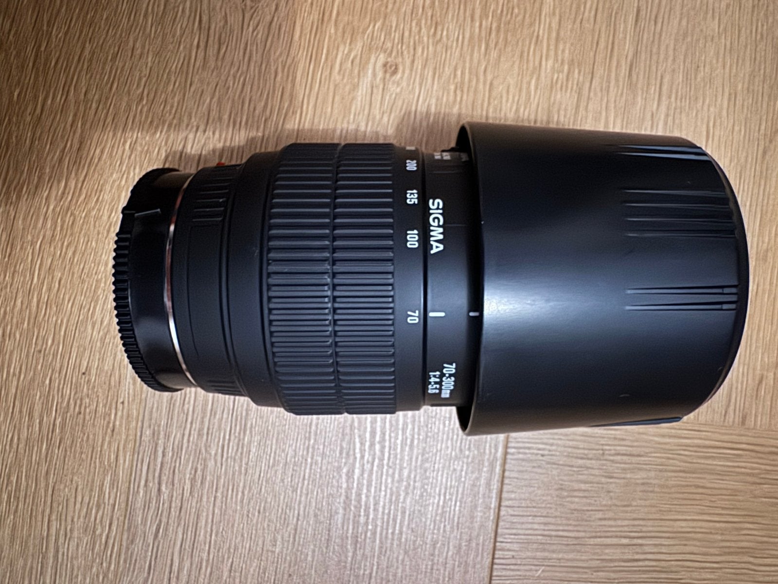 Sigma 70-300mm f/4-5.6 DG Macro Telelens, Gebruikt, Sigma, Macrofunctie, Telelens