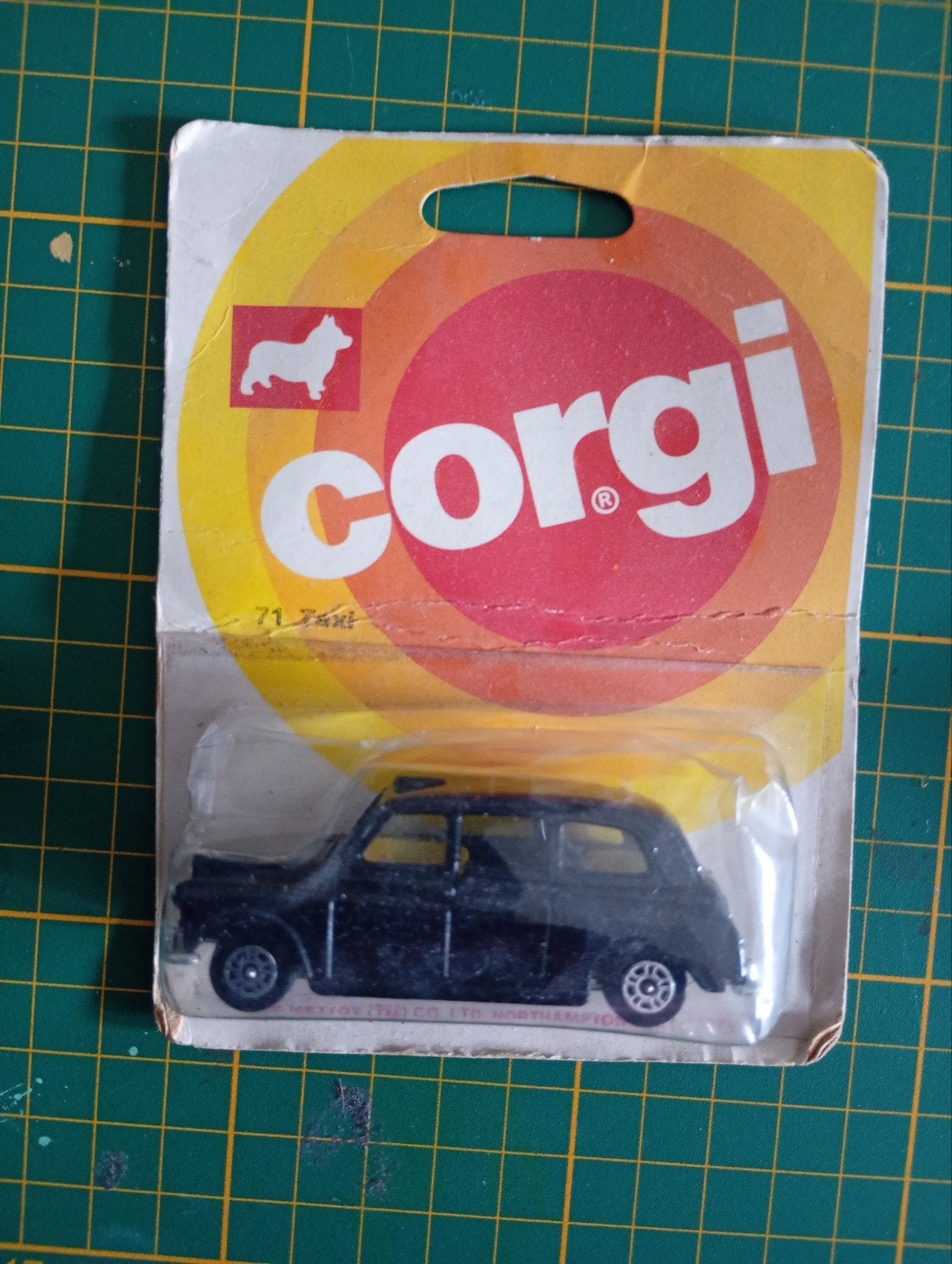 Corgi Junior London Taxi - Vintage Speelgoedauto, Ophalen of Verzenden, Nieuw, Auto