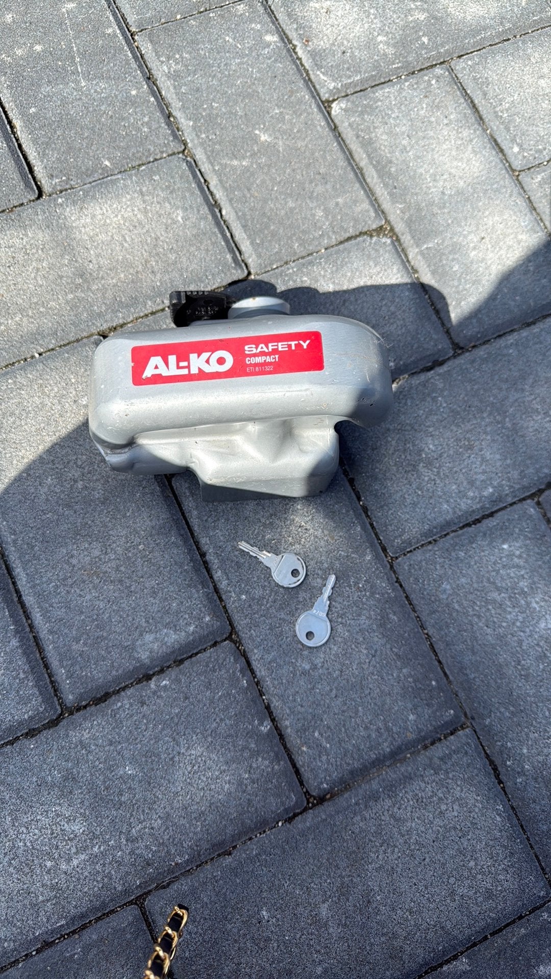 Disselslot alko, Gebruikt, Alko, Ophalen of Verzenden, Alko