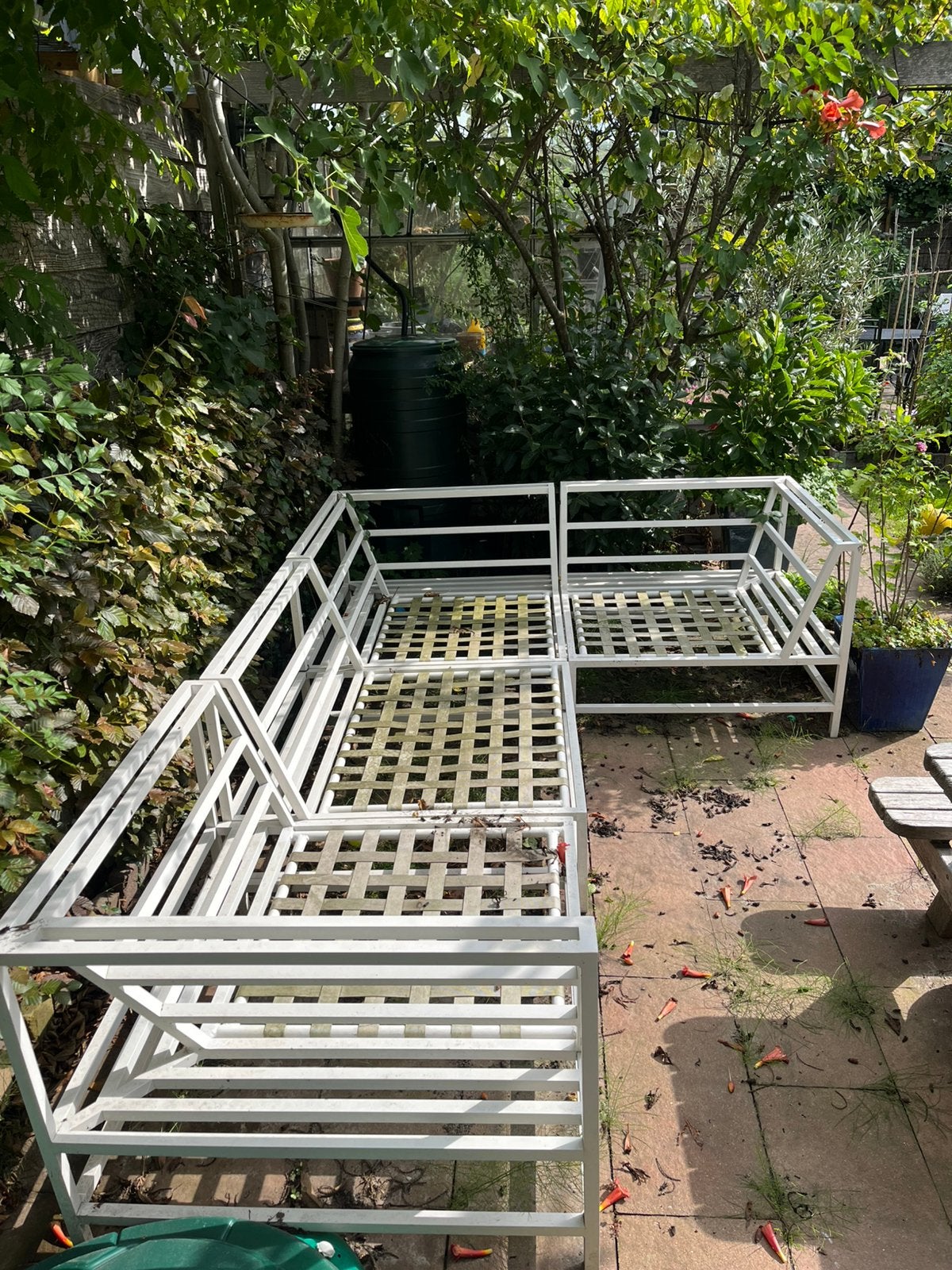 Wehkamp Own Loungeset Pacific, Ophalen, Gebruikt, 6 zitplaatsen, Aluminium