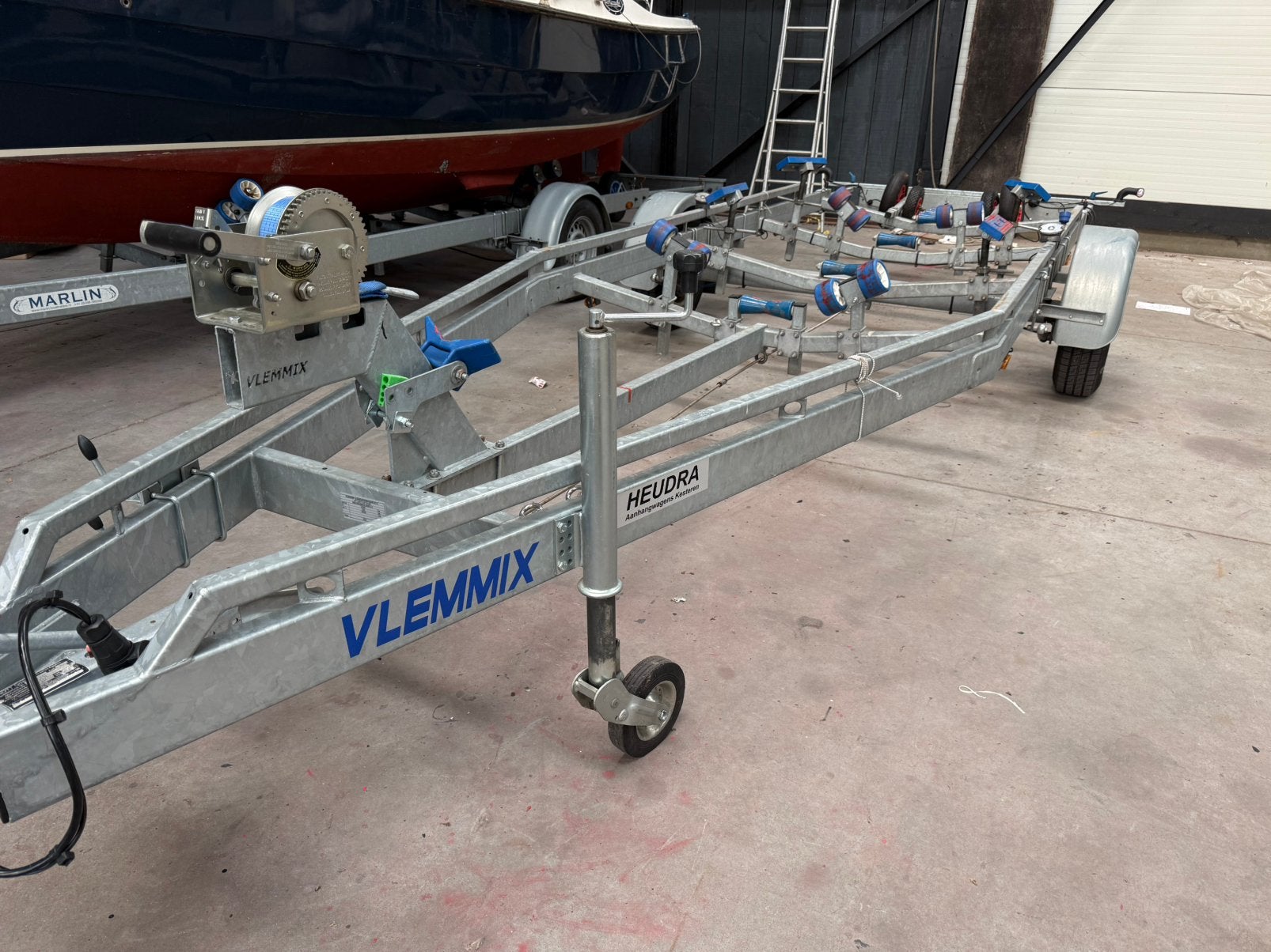 Vlemmix trailer Cornish Shrimper, Watersport en Boten, Ophalen, Gebruikt, Polyester, Benzine
