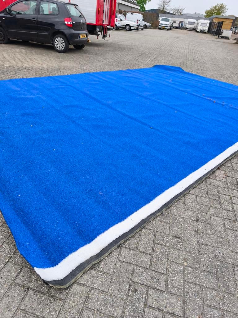 Kunstgras nieuw 675x400 cm, 15 mm hoog, Tuin en Terras, Gras en Kunstgras, Ophalen, Nieuw, 20 m² of meer, Kunstgras