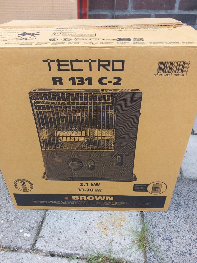 Nieuwe Tectro R 131 C-2 Petroleumkachel - Offgrid Verwarming, Overige brandstoffen, Nieuw, Petroleumkachel, Ophalen of Verzenden