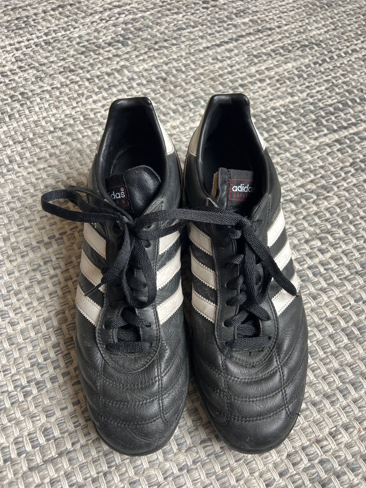 Adidas Kaiser 5 voetbalschoenen - Maat 45 1/3, Ophalen of Verzenden, Gebruikt, Schoenen