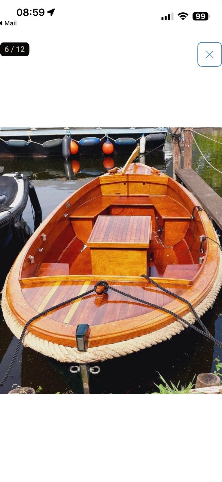 Karakteristieke sloep, bouwjaar 1954, Yanmar diesel (20pk), Ophalen, Binnenboordmotor, Diesel, Zo goed als nieuw