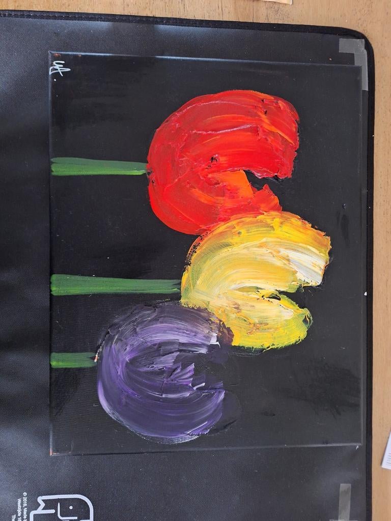 Origineel olieverf schilderij op linnen, Ophalen of Verzenden