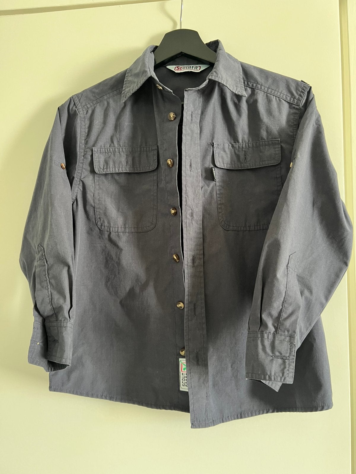 Scoutfit waterscouting blouse maat 140, Verzamelen, Scouting, Ophalen, Zo goed als nieuw, Kleding