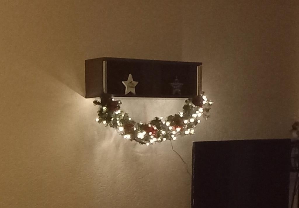 Wand kast zwart glas met 2 schuifdeurtjes, Ophalen, Gebruikt