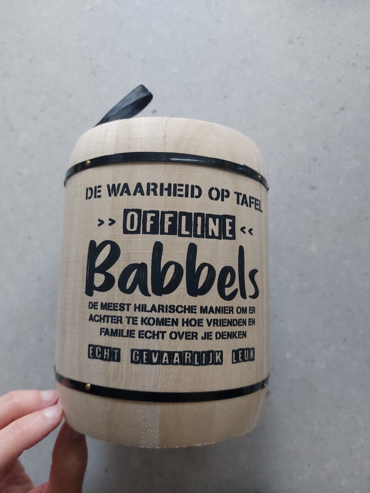 Kletspot Babbels - Offline Spel voor Vrienden en Familie, Vijf spelers of meer, Kletspot, Ophalen of Verzenden, Zo goed als nieuw