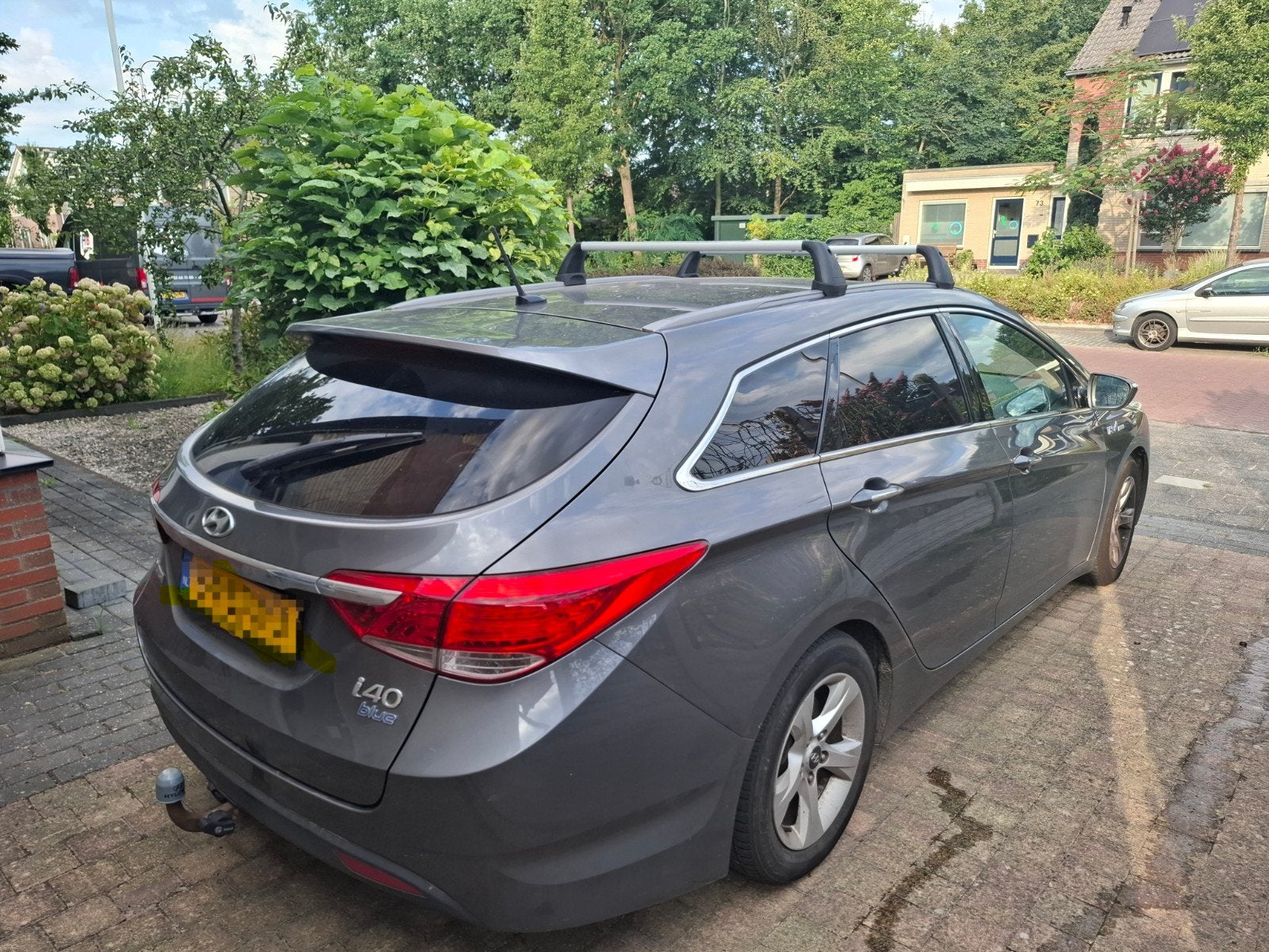 Dakdragers voor Hyundai i40 Wagon, Auto diversen, Dakdragers, Ophalen, Gebruikt