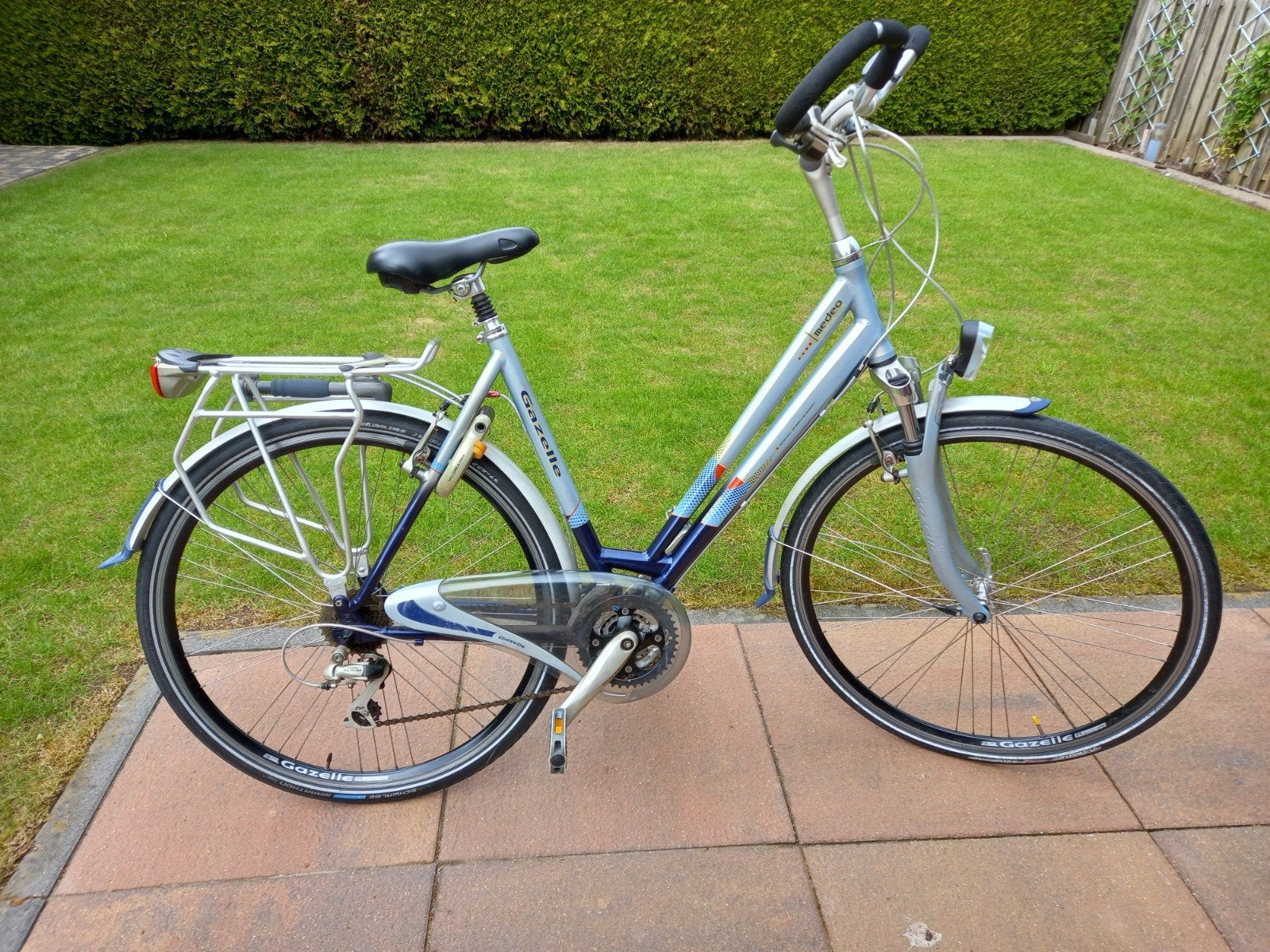 Gazelle sportieve damesfiets 28 inch alu frame 58 cm 28 vers, Ophalen, Versnellingen, 56 cm of meer, Zo goed als nieuw