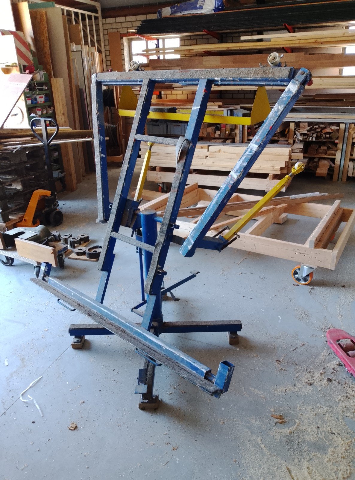 werkbank kantelbare afmontage tafel, Ophalen, Gebruikt