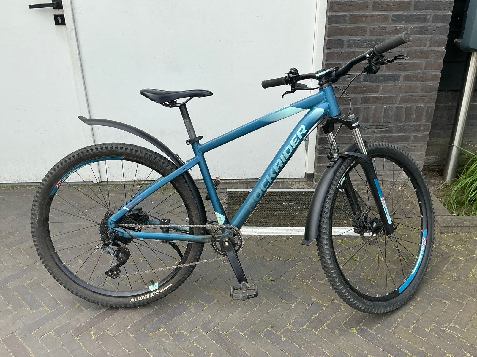 Rockrider ST530 27.5” - Groot onderhoud uitgevoerd, Fietsen en Brommers, Fietsen | Mountainbikes en ATB, Gebruikt, Hardtail, Schijfrem