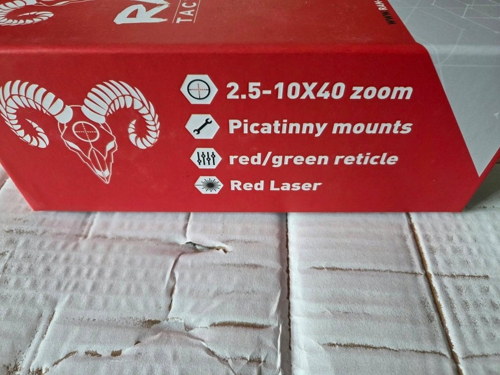 Ram Tactical richtkijker met laser, Ophalen of Verzenden, Nieuw